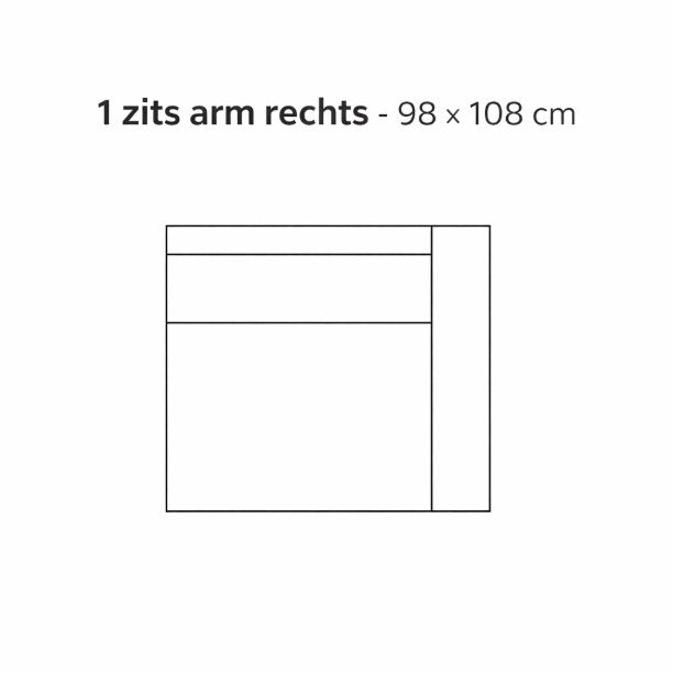 Modulaire Lounge Bank Zelf Samenstellen | SEVN Amarillo