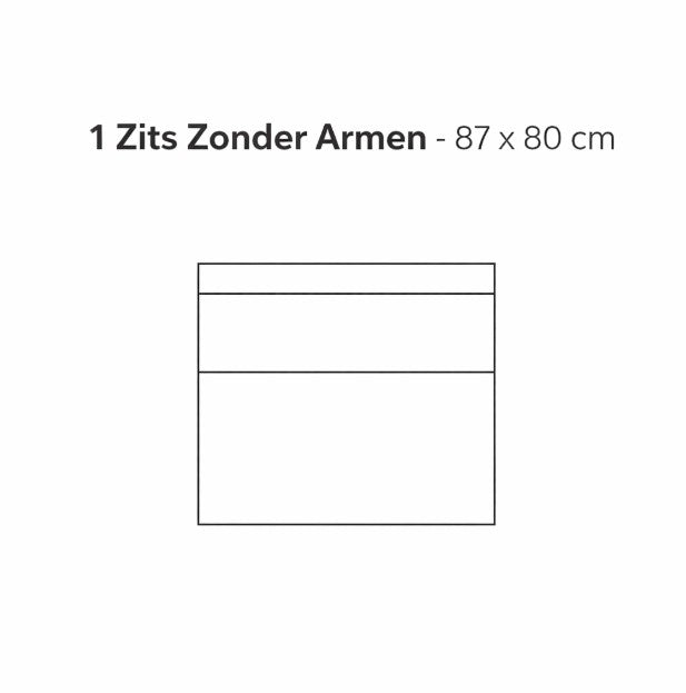 Strakke Modulaire Bank Zelf Samenstellen | SEVN Annebeth