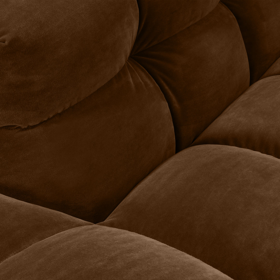 Velvet Chaise Longue – Luxe Ronde Design Ligbank | Royal Wood