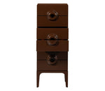 WOOOD Merge ladekast 6 lades hout bruin-rood