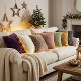 Zacht Sierkussen met Rits – 45x45 cm | Fluffy Decoratiekussen Mats
