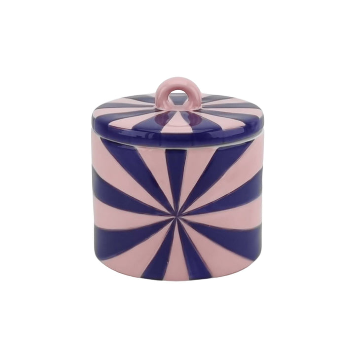 Swirl  Pink/Violet pot small