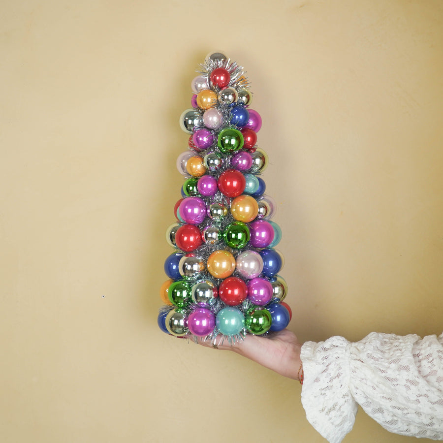 Kerstboompje van Kerstballen Multicolour – 41 cm