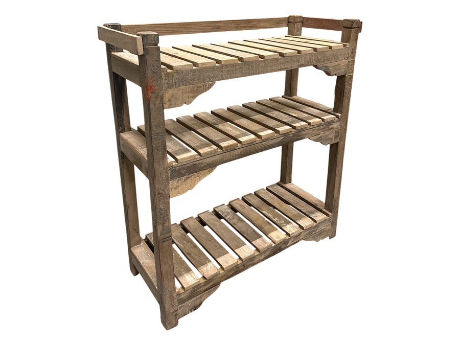 Wandrek hout detail