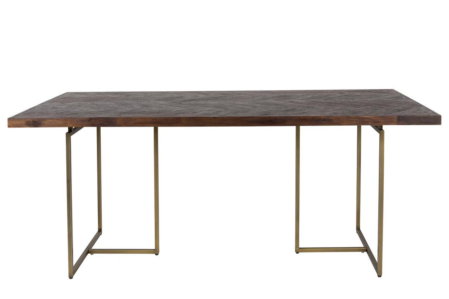 Eettafel Acacia Visgraat 180x90 – Dutchbone Class