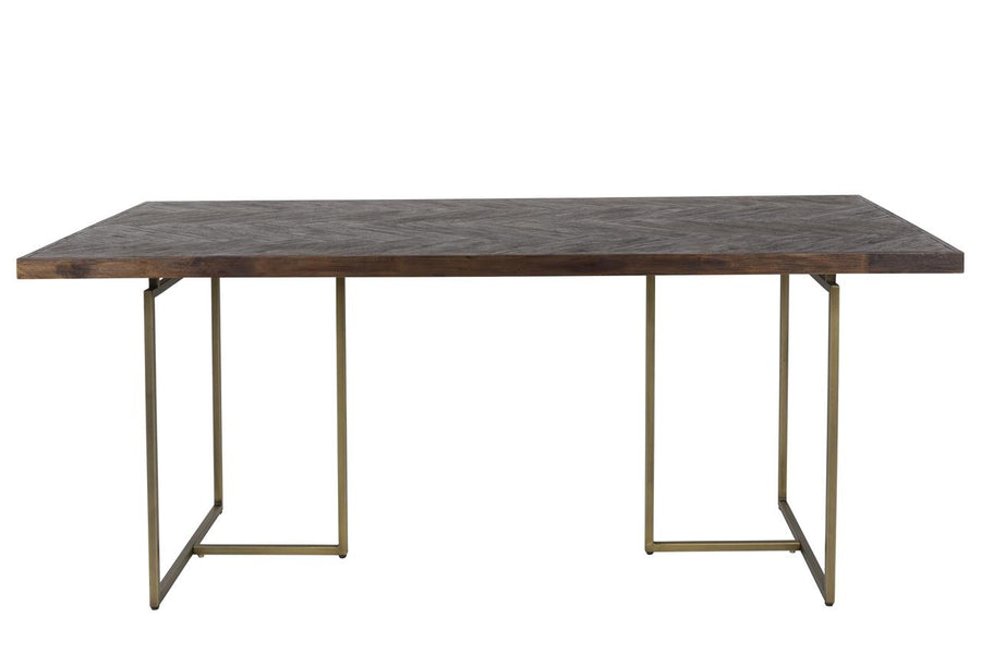 Eettafel Acacia Visgraat 220x90 – Dutchbone Class