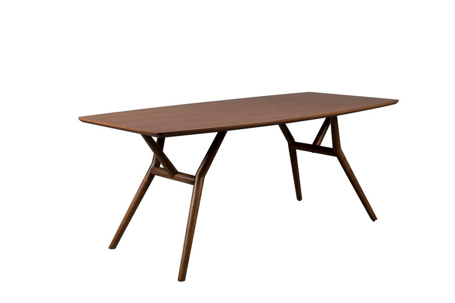 Eettafel Walnoot Ovaal 180x90 – Dutchbone Malaya