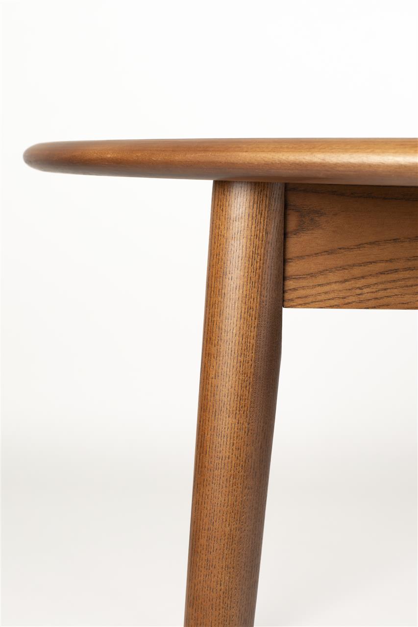 Eettafel – Zuiver Twist rond, 2 kleuren