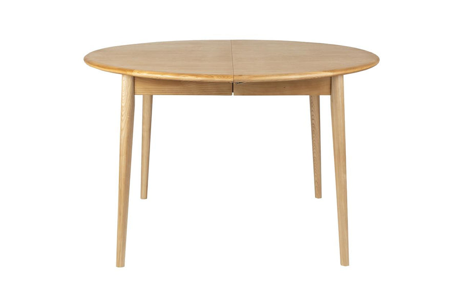 Eettafel – Zuiver Twist rond, 2 kleuren