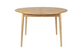 Ronde Eettafel Uitschuifbaar – Zuiver Twist, 2 kleuren