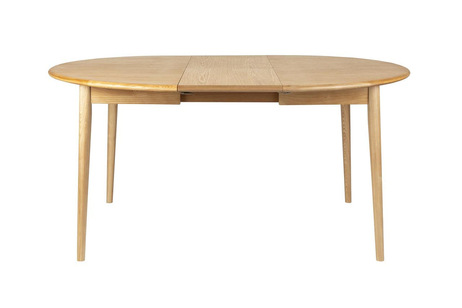 Eettafel – Zuiver Twist rond, 2 kleuren