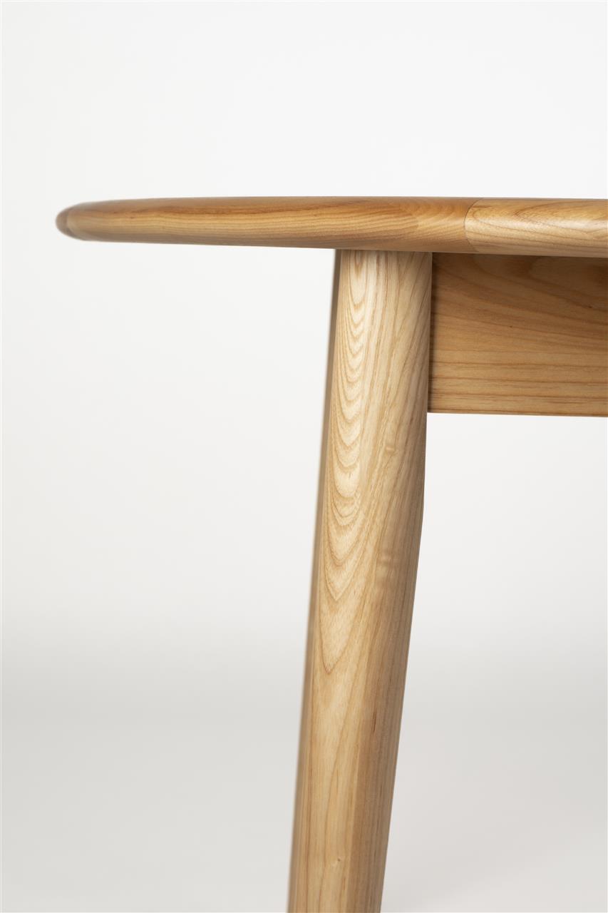 Eettafel – Zuiver Twist rond, 2 kleuren