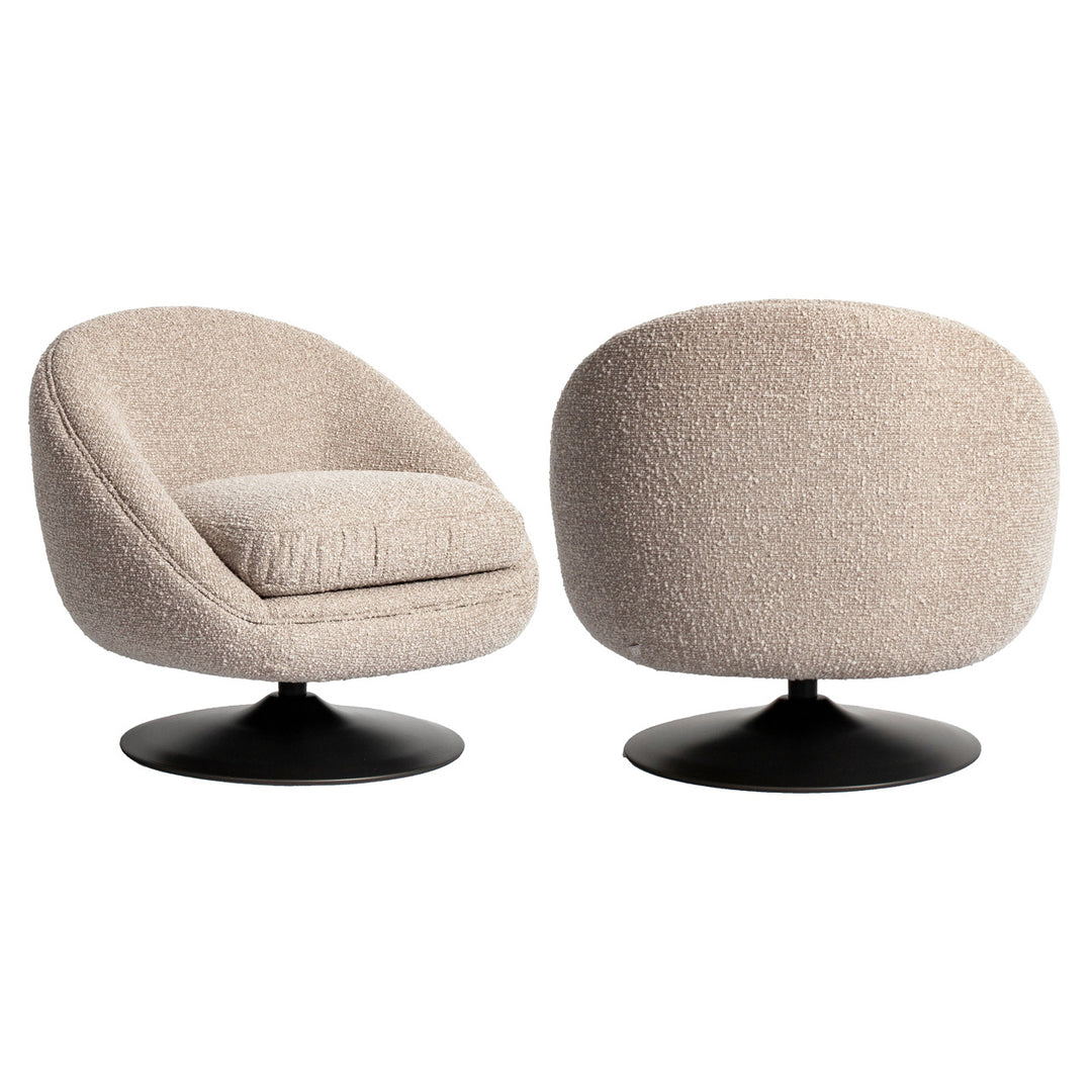Richmond Fauteuil Nodo Naturel Chunky Draaibaar