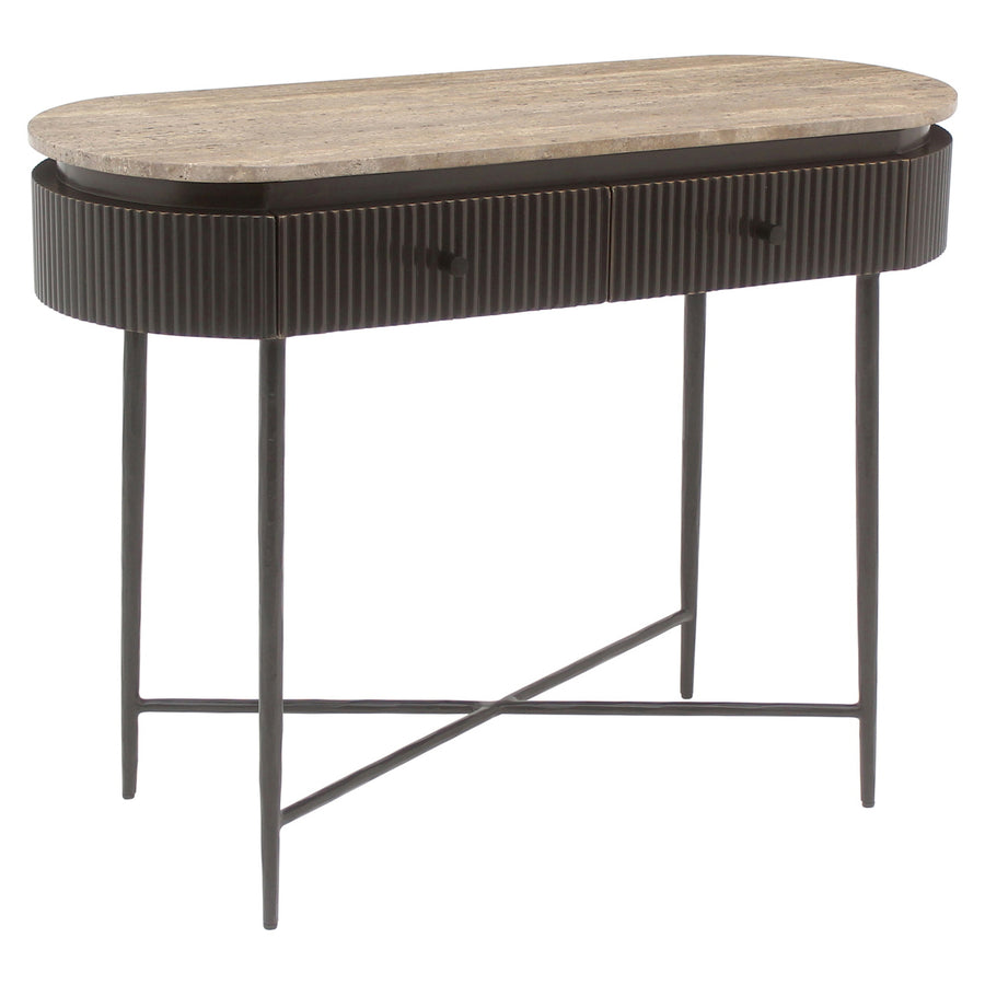 Richmond Wandtafel Russo Travertin Bruin