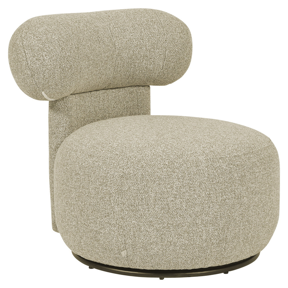 Richmond Fauteuil Kaya Greige Draaibaar - afbeelding 2
