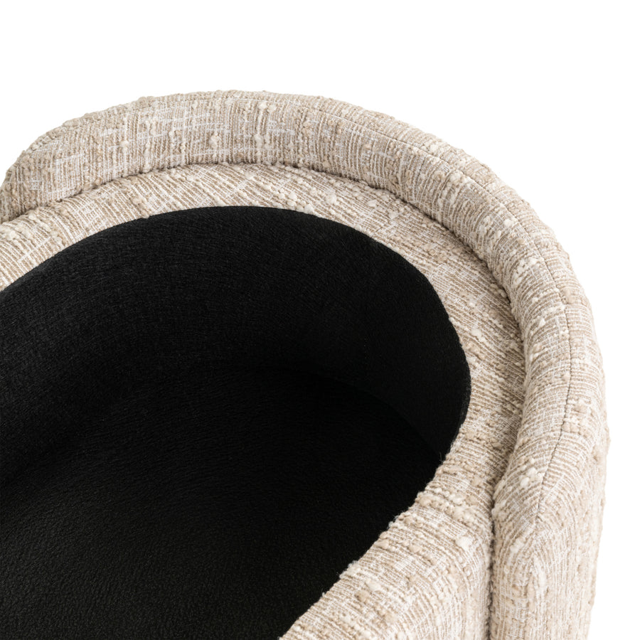 Opbergbank Beige Angora 150 cm 6