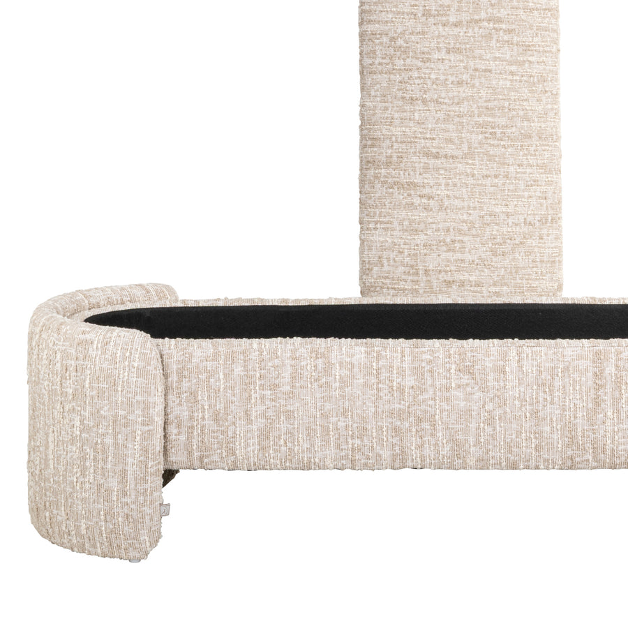 Opbergbank Beige Angora 150 cm 4