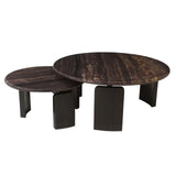 Richmond Salontafel Menton Burgundy Set van 2