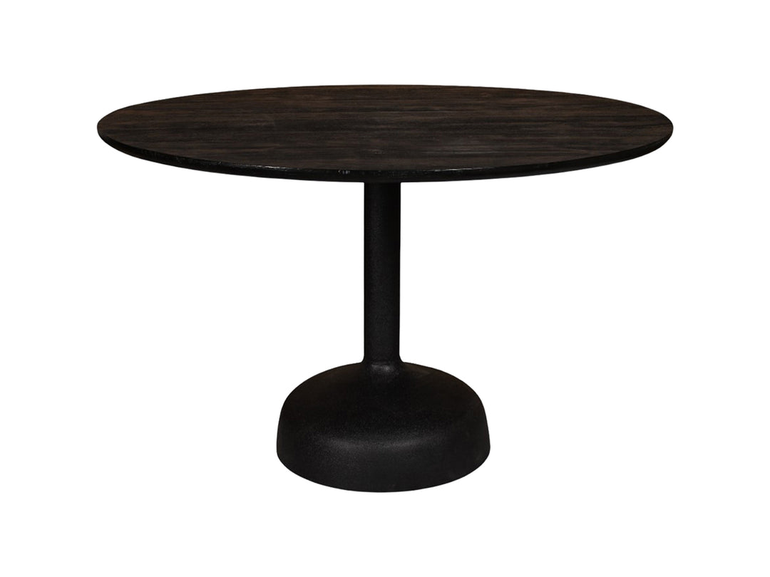 Ronde eettafel Surya zwart 120 cm