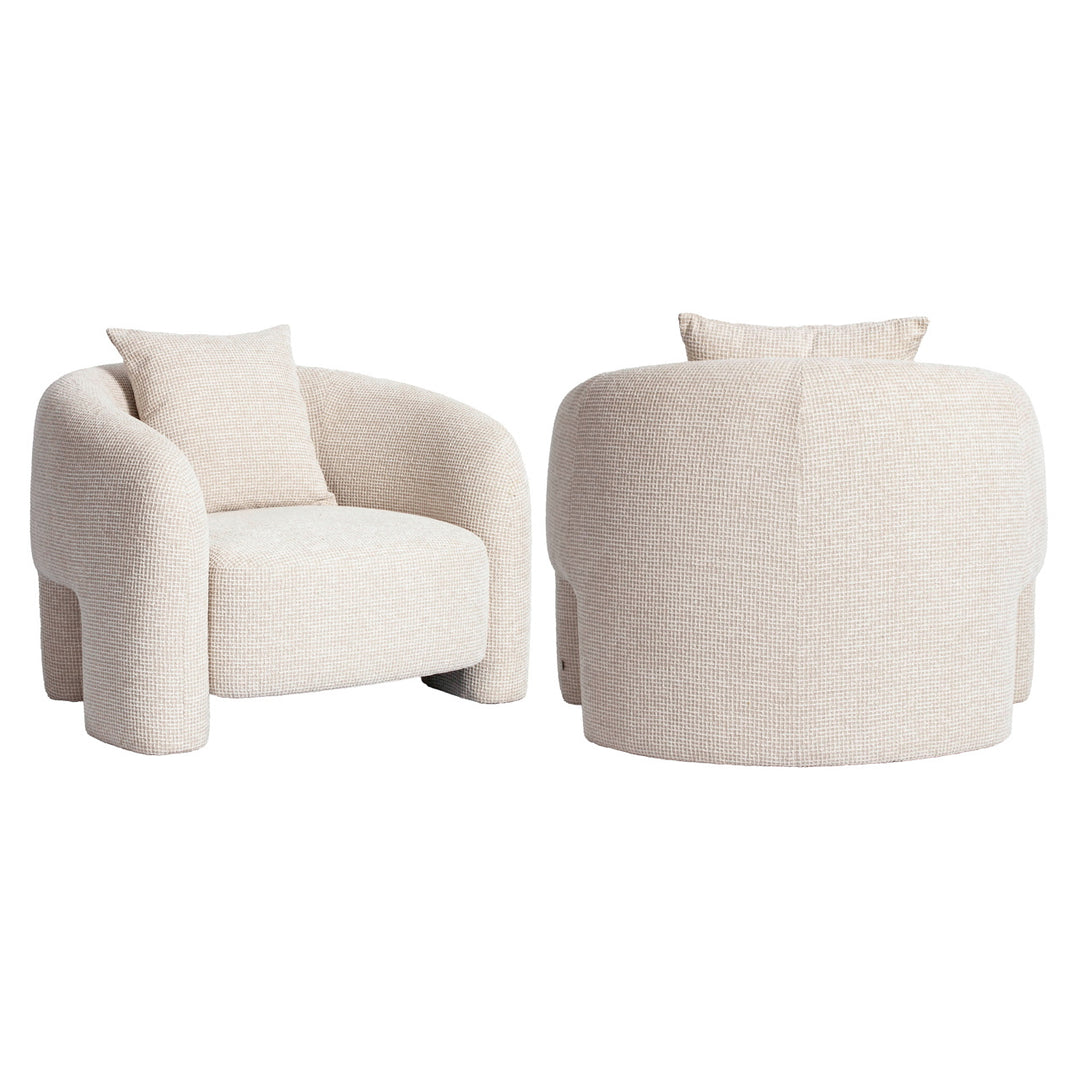 Richmond Fauteuil Tuscany Beige Blockweave