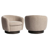Richmond Loungestoel Colmar – Naturel Chunky Draaibaar