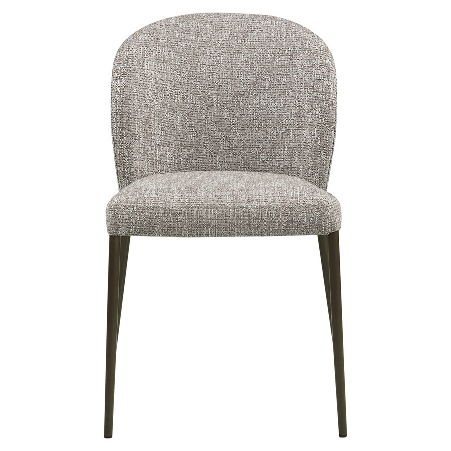 Richmond Eetkamerstoel Stacker Earth Tweed Brandvertragend Set van 2 - afbeelding 4