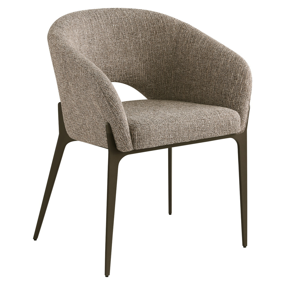 Richmond Eetkamerstoel Kenzi Bruin Tweed - afbeelding 2