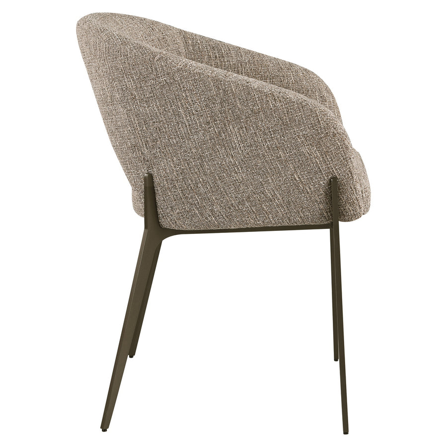 Richmond Eetkamerstoel Kenzi Bruin Tweed - afbeelding 4