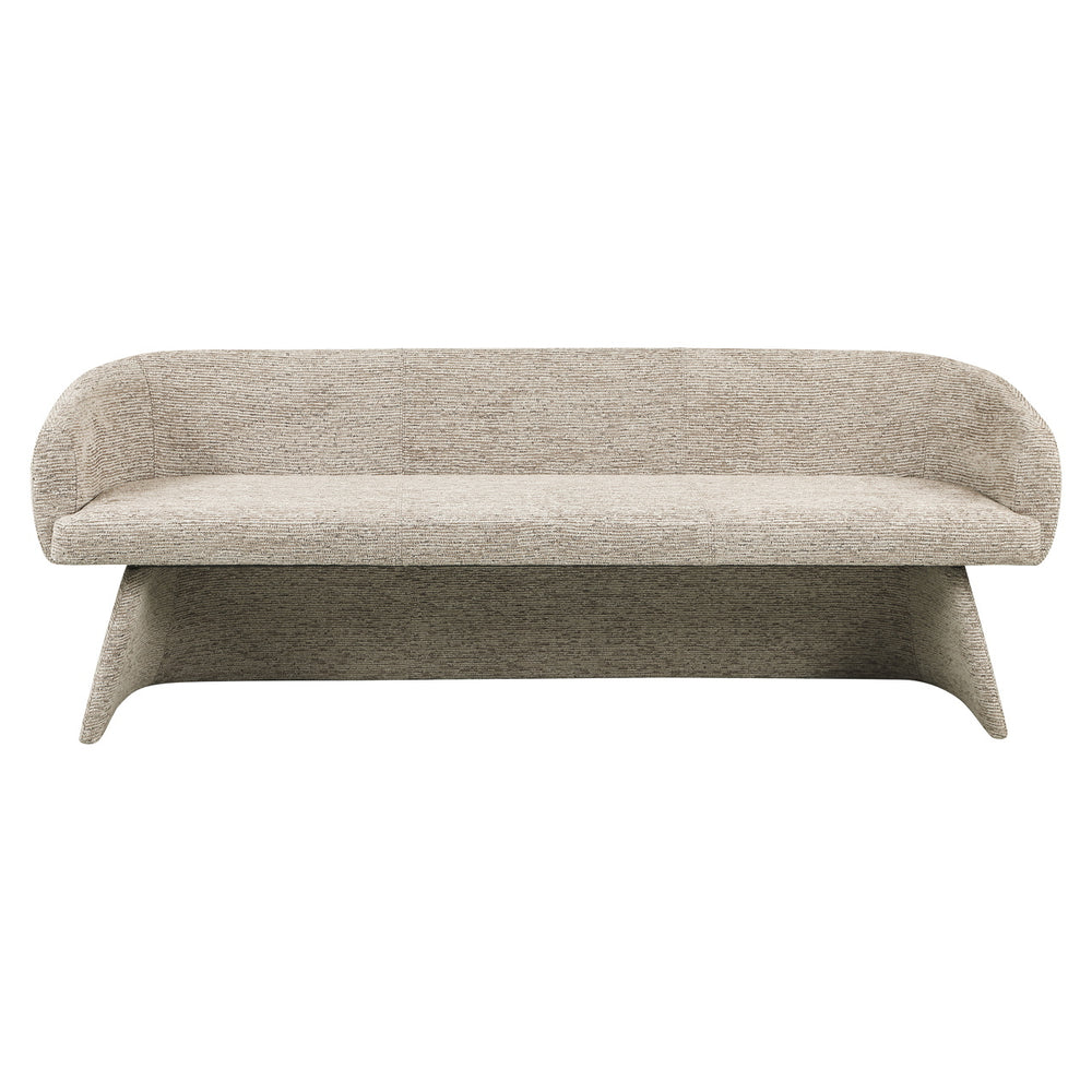Richmond Eetkamerbank Quiriro Mocca Linear - afbeelding 2