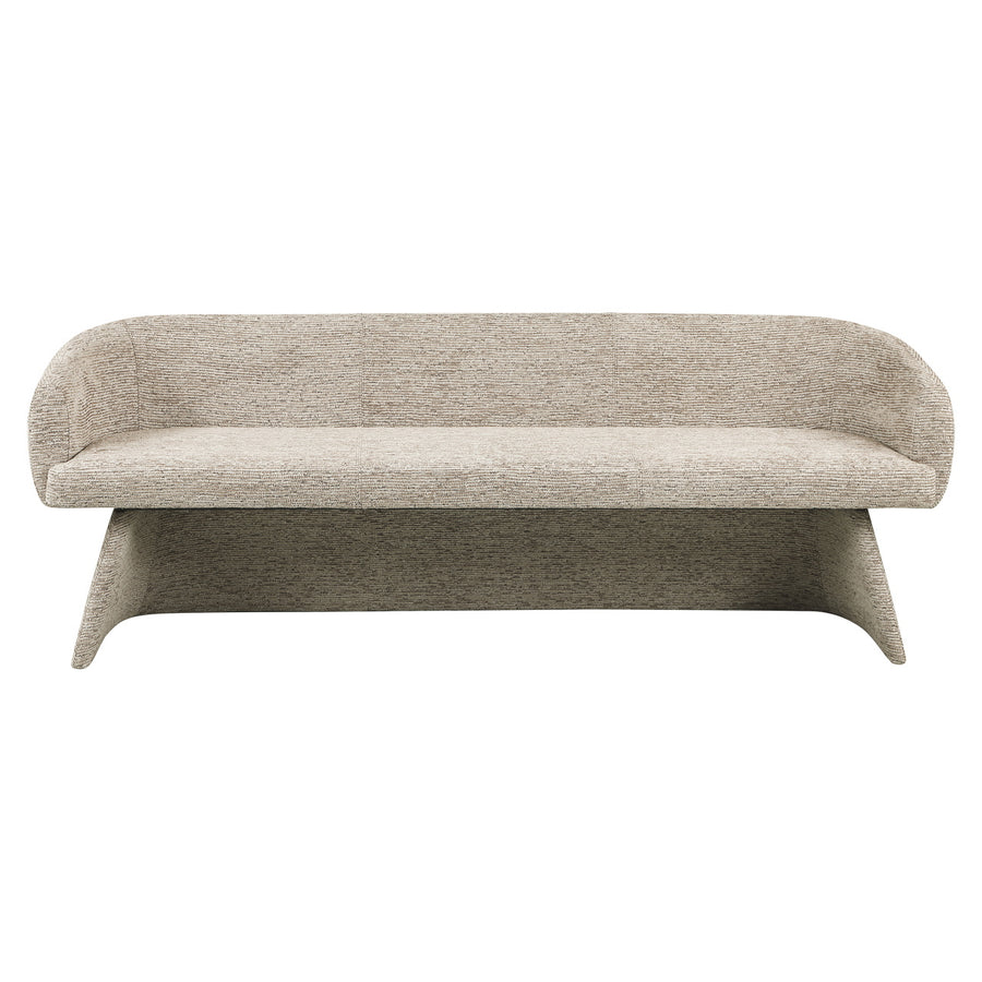 Richmond Eetkamerbank Quiriro Mocca Linear - afbeelding 2