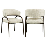 Richmond Eetkamerstoel Charda Beige Angora