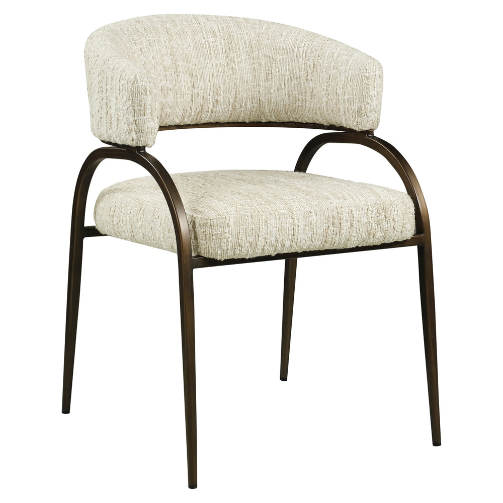 Richmond Eetkamerstoel Charda Beige Angora - afbeelding 2