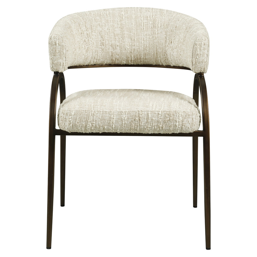 Richmond Eetkamerstoel Charda Beige Angora - afbeelding 3