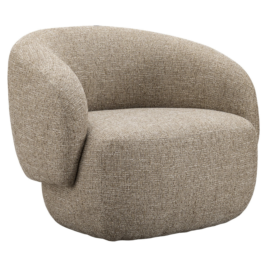Richmond Loungestoel Milano Zand Tweed Brandvertragend - afbeelding 2