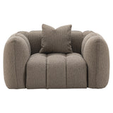 Richmond Loungestoel Hogan Mocca Chunky Brandvertragend