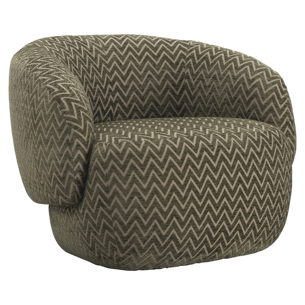 Richmond Loungestoel Milano Moss Chevron - afbeelding 2