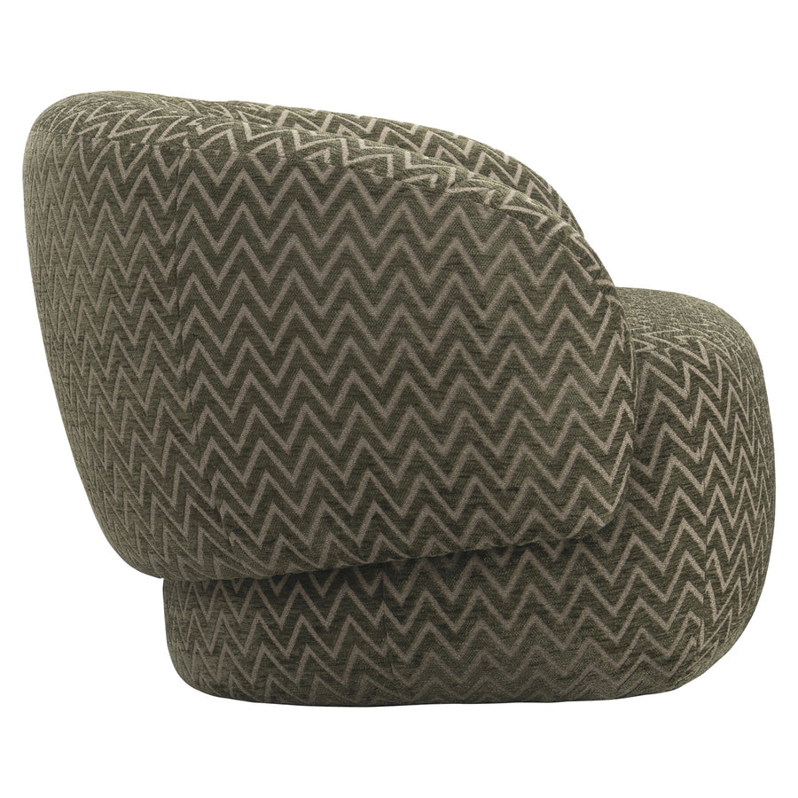 Richmond Loungestoel Milano Moss Chevron - afbeelding 4