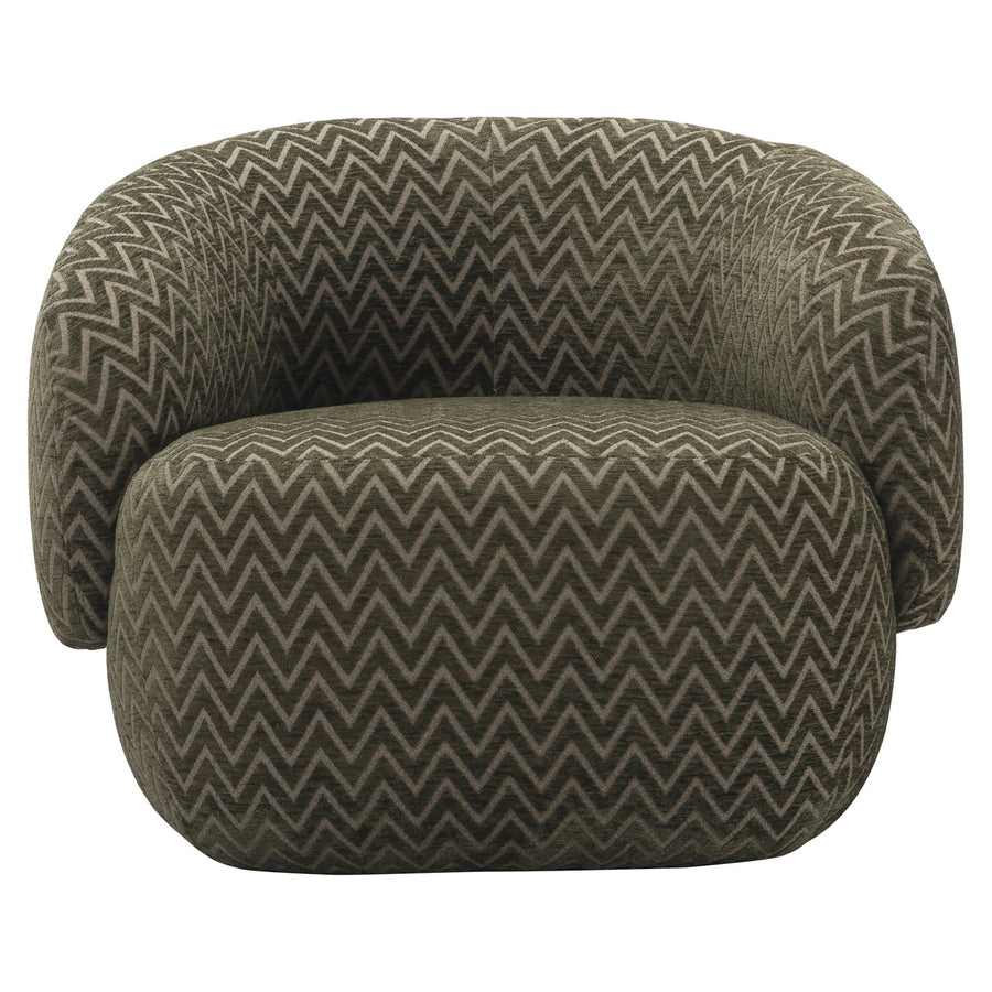 Richmond Loungestoel Milano Moss Chevron - afbeelding 3