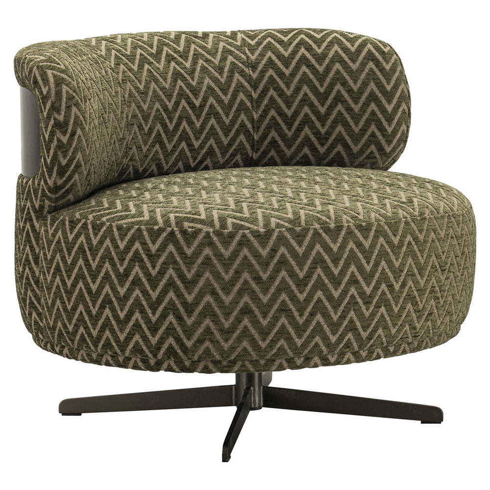 Richmond Loungestoel Lauren Moss Chevron - afbeelding 2
