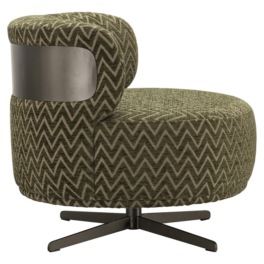 Richmond Loungestoel Lauren Moss Chevron - afbeelding 4