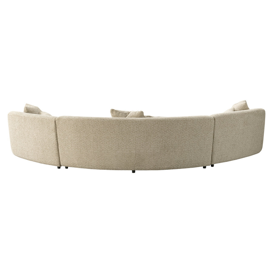 Richmond Loungebank Morena Crème Blockweave - afbeelding 3