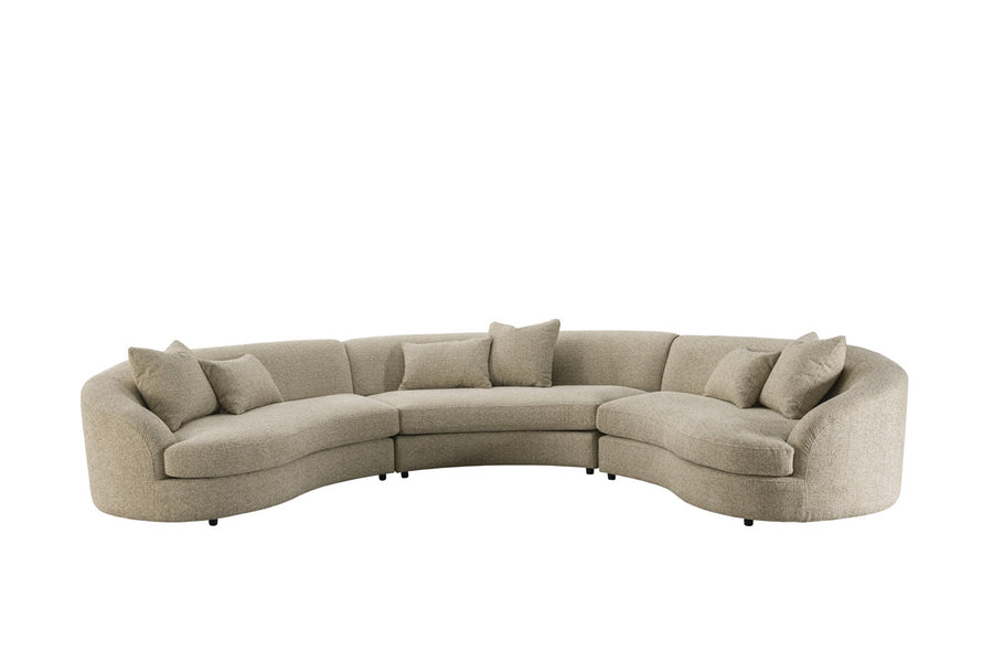 Richmond Loungebank Morena Crème Blockweave - afbeelding 2
