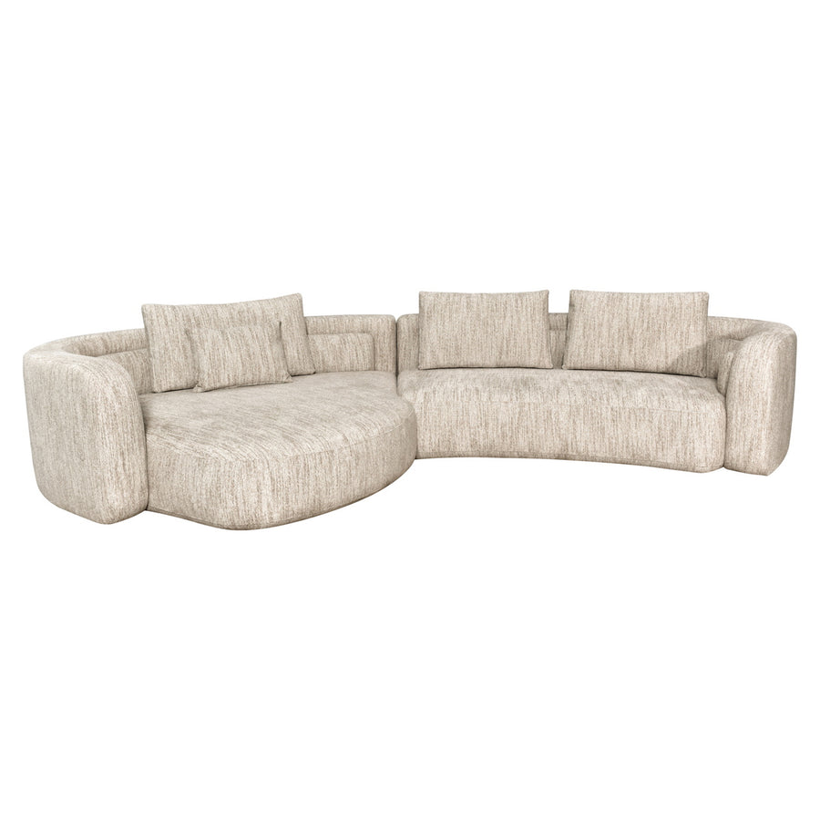 Richmond Loungebank Angusto Naturel Softweave Lounge Links - afbeelding 2