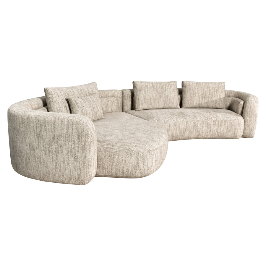 Richmond Loungebank Angusto Naturel Softweave Lounge Links - afbeelding 3