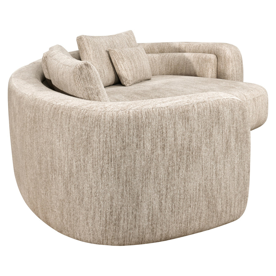 Richmond Loungebank Angusto Naturel Softweave Lounge Rechts - afbeelding 4