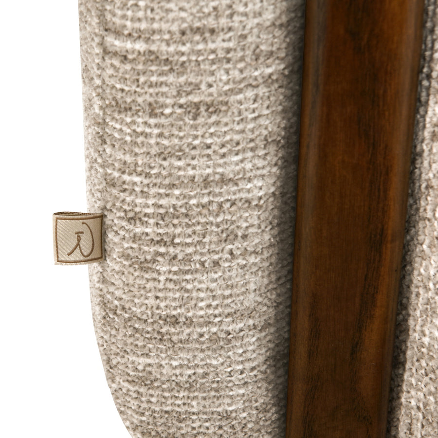 Richmond Bankje Winslov Naturel Softweave Brandvertragend - afbeelding 4