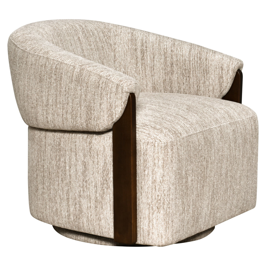 Richmond Loungestoel Marina Naturel Softweave Draaibaar Brandvertragend - afbeelding 2