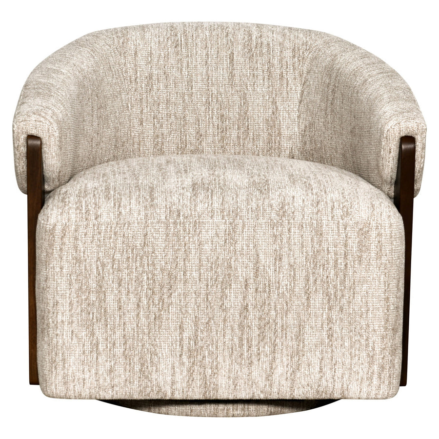 Richmond Loungestoel Marina Naturel Softweave Draaibaar Brandvertragend - afbeelding 3