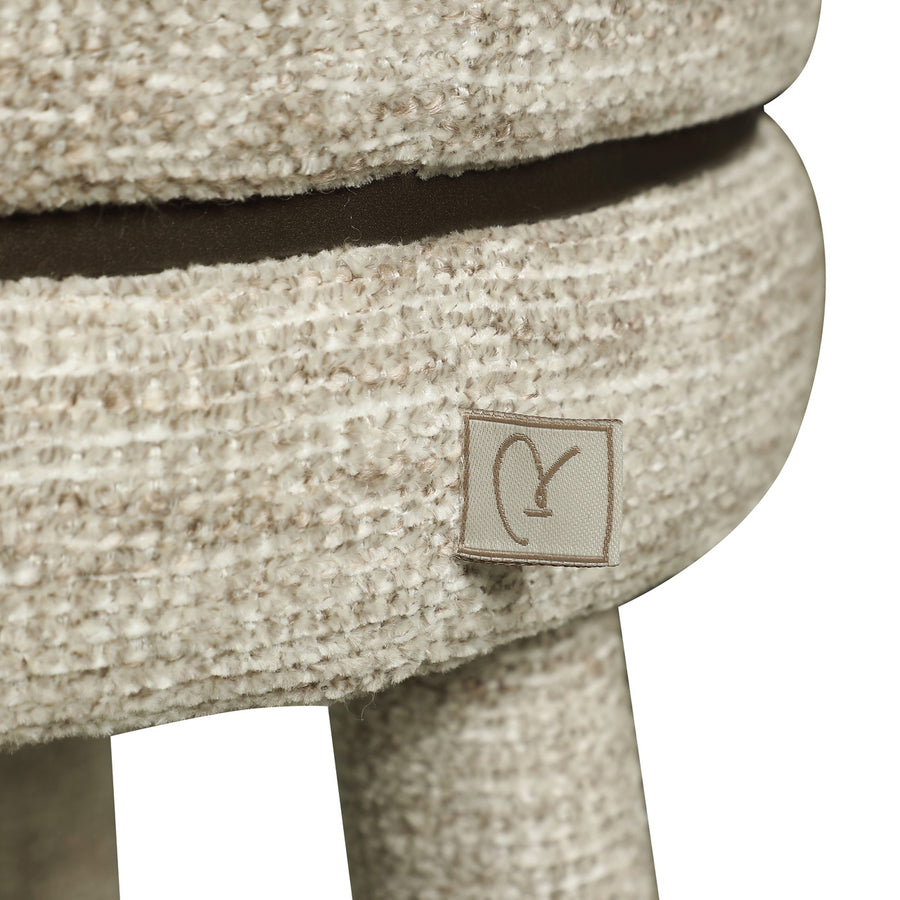 Richmond Counterstoel Tenashar Naturel Softweave Draaibaar - afbeelding 3