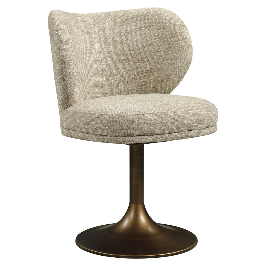 Richmond Eetkamerstoel Amely Naturel Softweave Draaibaar - afbeelding 2